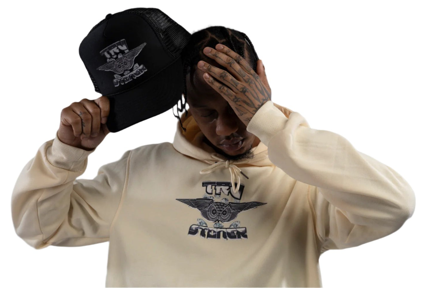 Casquette de camionneur à logo signature